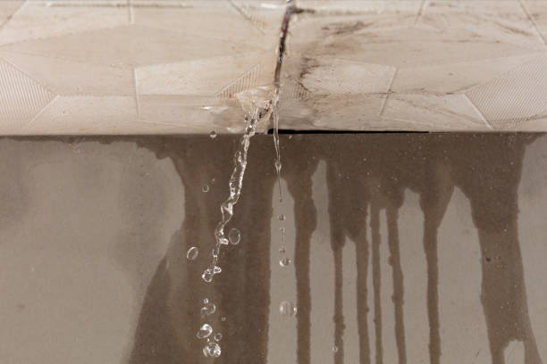 Professional Flood Damage Cleanup technician working in Pembroke, VA